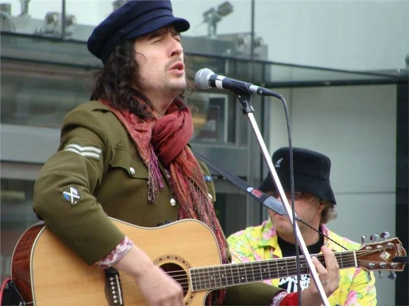 Jonny Walker performing